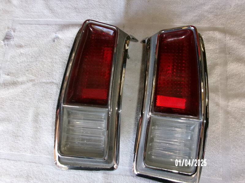 [FOR SALE] - 1969 Valiant tail lights and side markers | For A Bodies ...