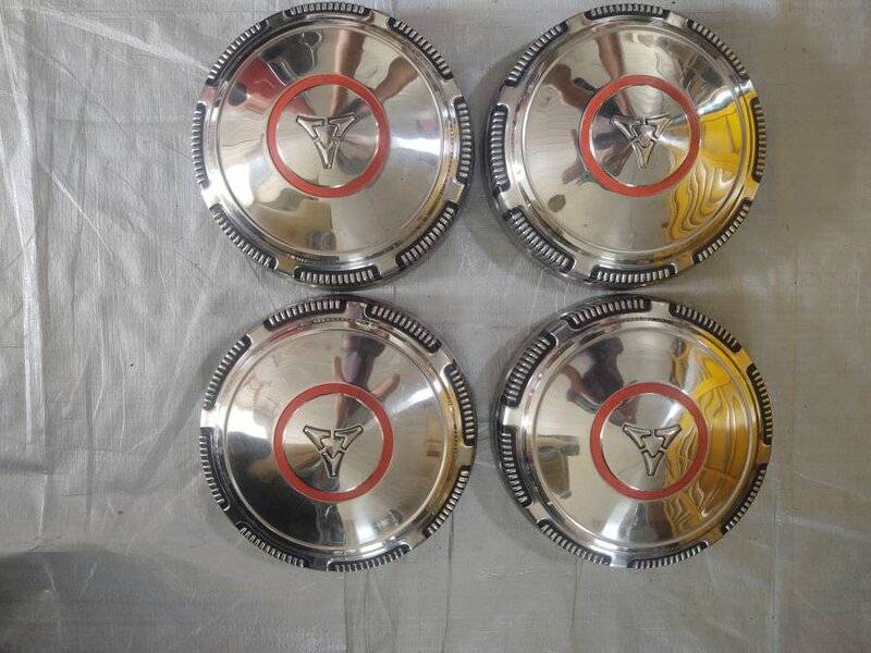 [SOLD] - Mopar Redline SS Dog Dish Hubcaps | For A Bodies Only Mopar Forum