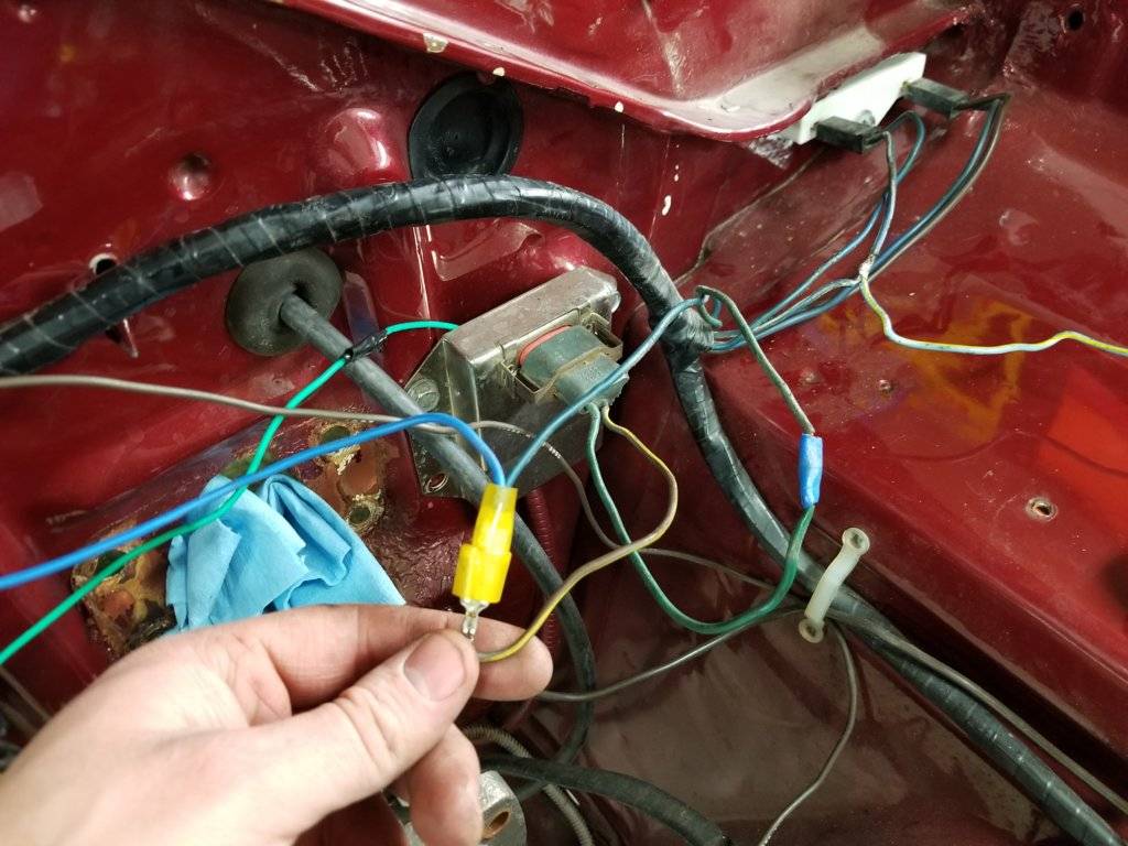 1968 Dodge Dart Engine Bay Wiring Fix Questions
