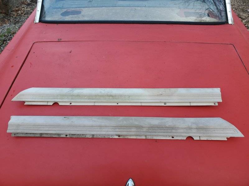 For Sale 1973 1976 Duster Dart Sport Upper Door Panels For A