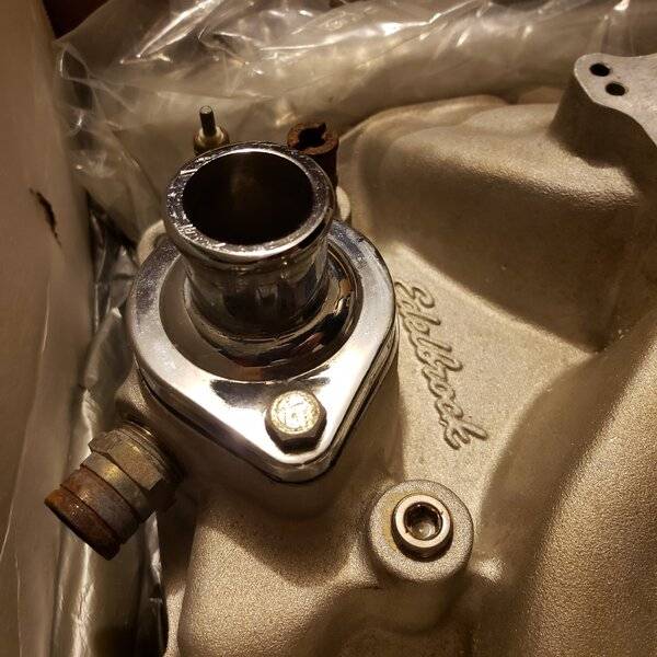 [SOLD] - Small Block Mopar Edelbrock Victor 340 Intake Manifold 2915 ...