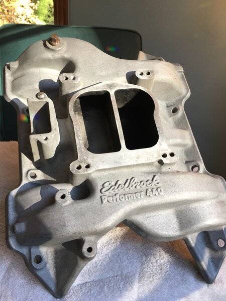 [SOLD] - Edelbrock Performer 440 Intake | For A Bodies Only Mopar Forum