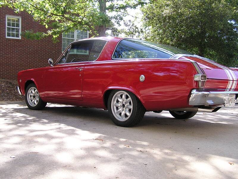 66Cuda ds low rear.JPG