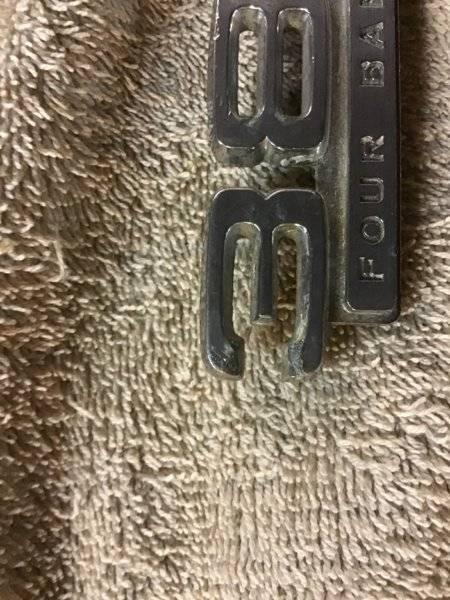 [SOLD] - 383 four barrel emblems $60 | For A Bodies Only Mopar Forum