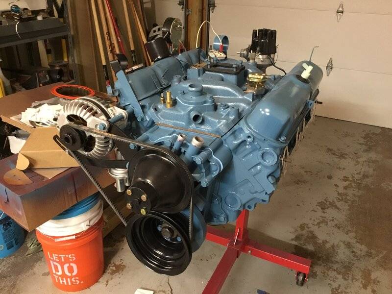 What is the absolutely correct blue engine paint color for a 74 Duster?