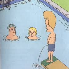 Beavis pee in pool.jpg