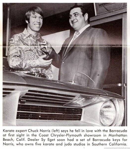 Chuck Norris Fell in Love with Barracuda - 1970.jpg