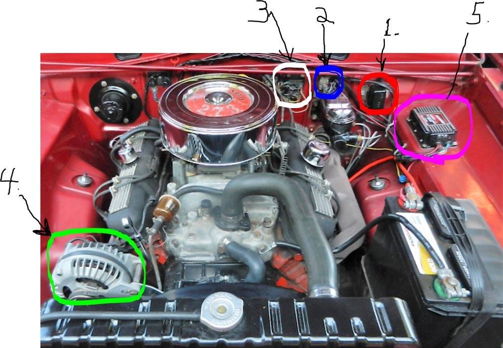 Factory Big Block Plug Wire Routing  For B Bodies Only Classic Mopar Forum