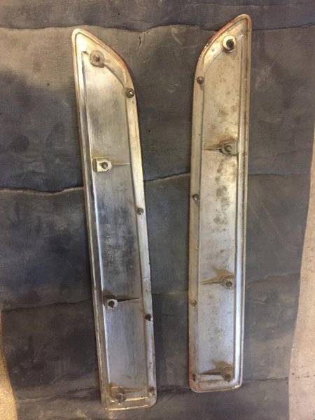 [FOR SALE] - 1967 barracuda fog lights and hood louvers | For A Bodies ...