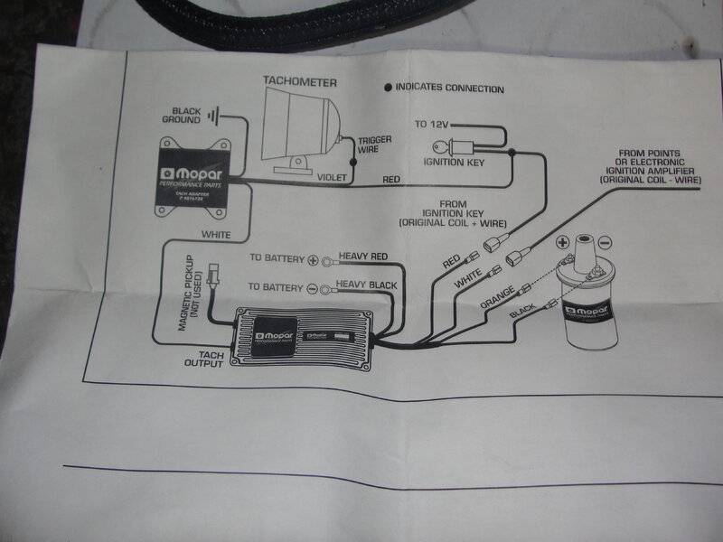 [sold] - Vintage Mopar Performance Tach Adapter P4876738 + Install 