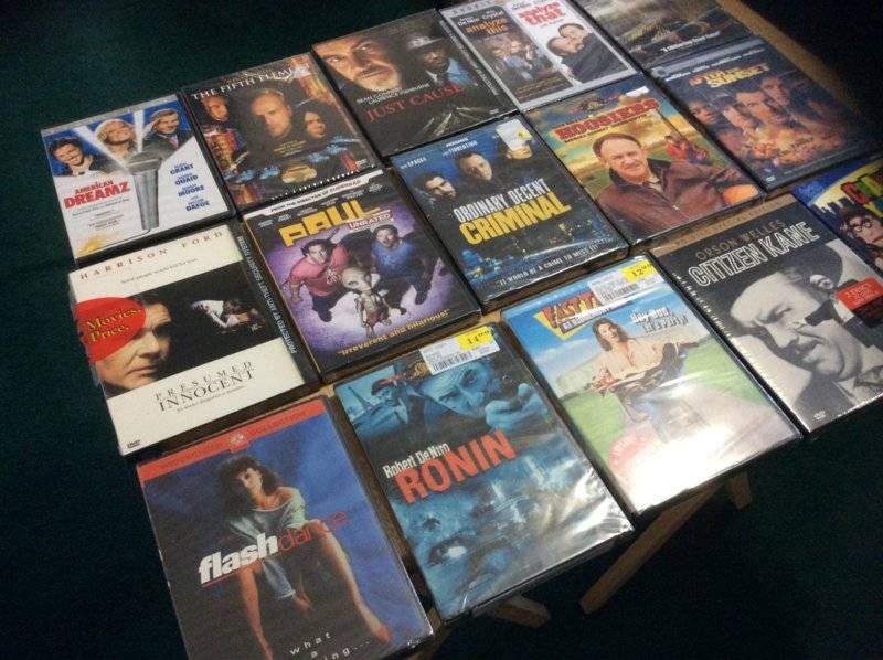 [sold] - Cool Dvd Lot- New Un-opened -$20 