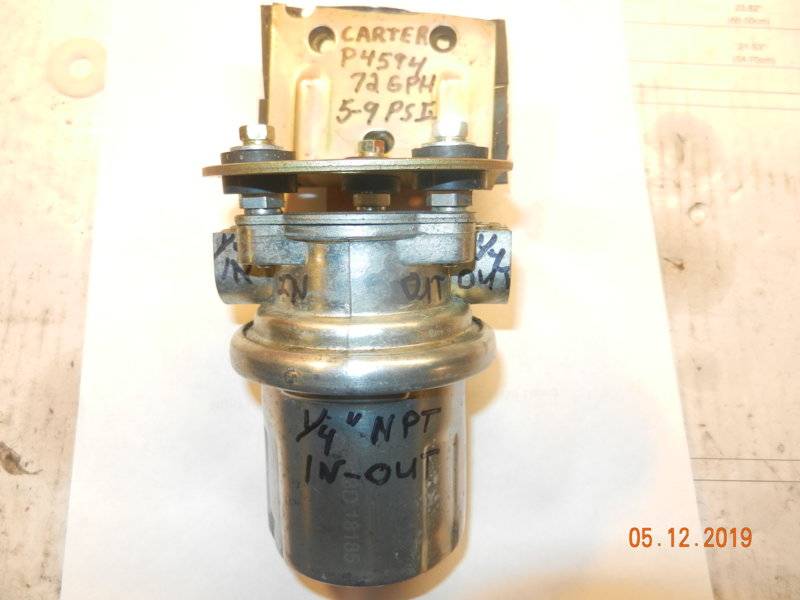Electric Fuel Pump Carter P4594 For Sale Online Ebay