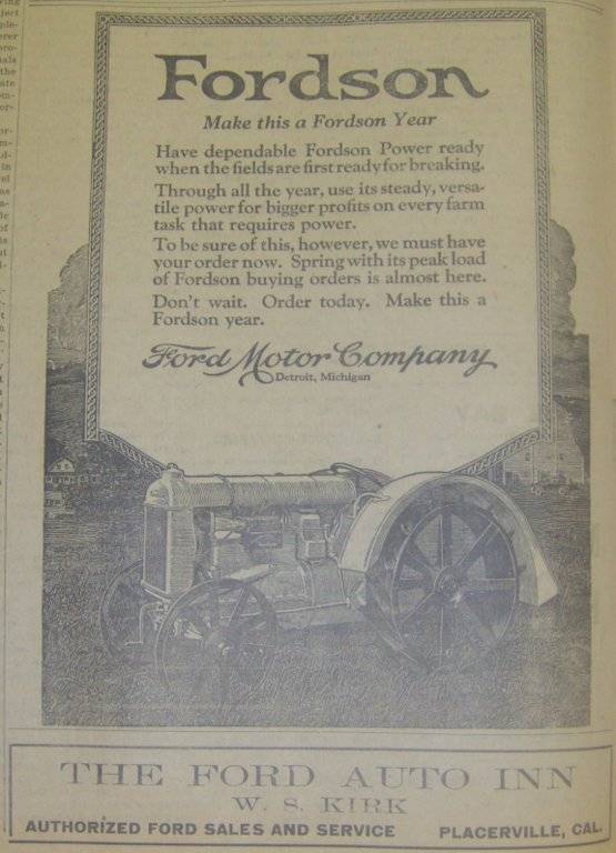 Fordson Tractor Ford Auto Inn.jpg