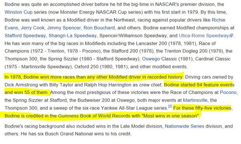 Geoff Bodine - Guiness Book Of Records.JPG