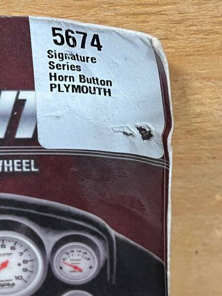 [FOR SALE] - Grant horn button Plymouth 5674 new | For A Bodies Only ...