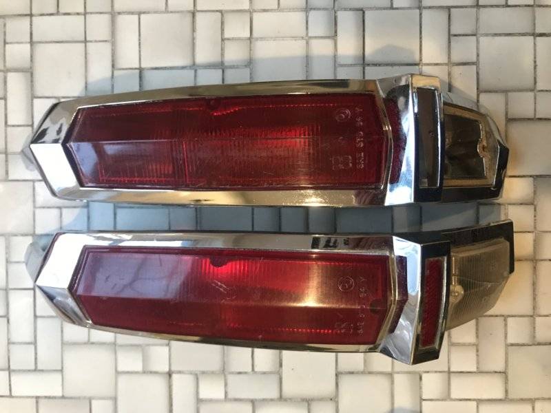 [FOR SALE] - 1964 Valiant Tail Lights (vg-excellent) | For A Bodies