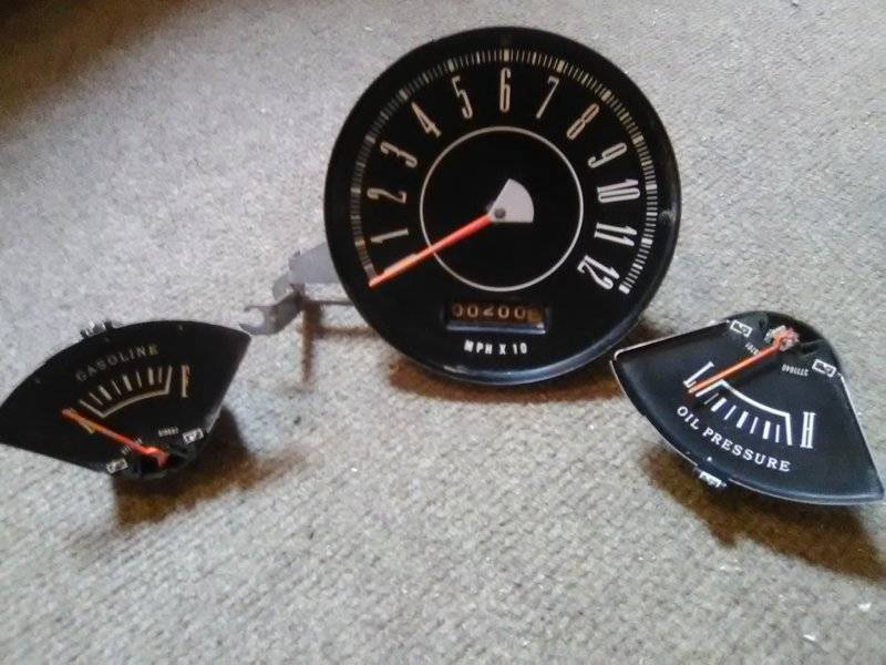 [SOLD] - 1968 barracuda speedometer and gauges | For A Bodies Only ...