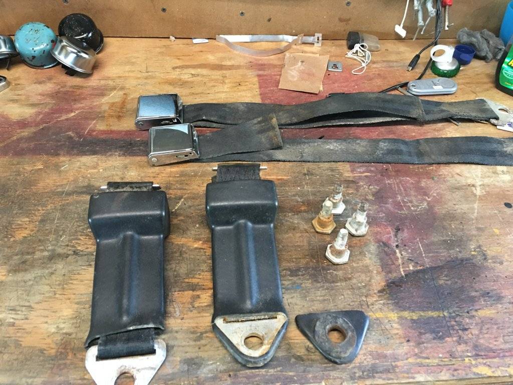 [SOLD] - 1965 barracuda seat belts retracting | For A Bodies Only Mopar ...