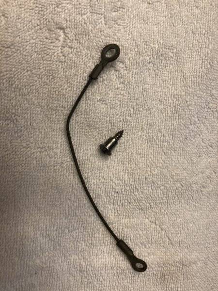 [SOLD] - Dart Duster Original Glove Box Cable With Correct Screw | For ...