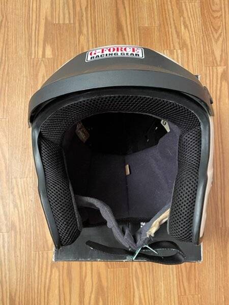 [Found!] - Used G-Force open face white helmet, Snell M2005 | For A ...