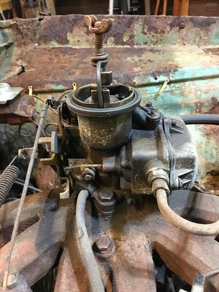 [SOLD] - 1967 Holley 1bbl Carb w/choke and Air Cleaner | For A Bodies ...