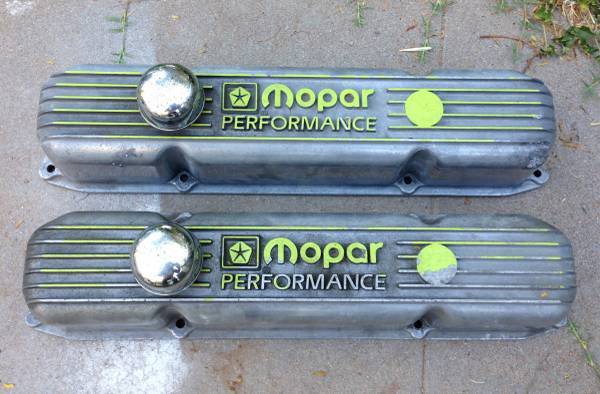 [SOLD] - Big block Mopar Performance valve covers | For A Bodies Only ...