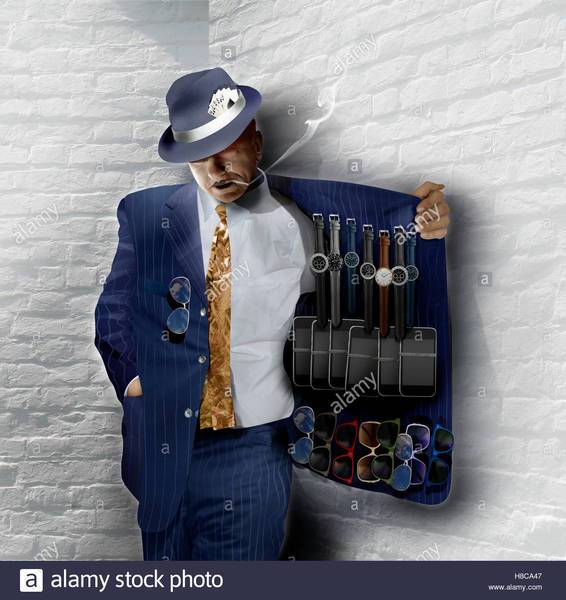 spiv-selling-wrist-watches-smart-phones-and-sunglasses-in-street-H8CA47.jpg