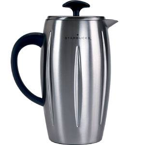 Starbucks Thermal Carafe Coffee Pot Barista Aroma 8 Cups Stainless Steel  Thermos