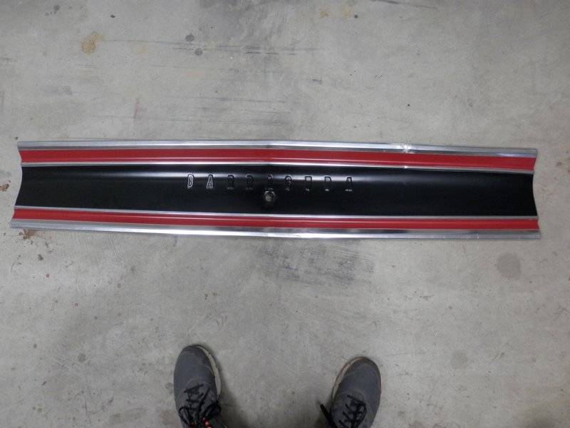 [SOLD] - 1969 Barracuda Trunk Trim Panel | For A Bodies Only Mopar Forum