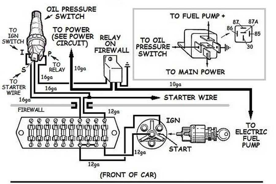 Another Electric Fuel Pump Wiring Question For A Bodies Only Mopar Forum