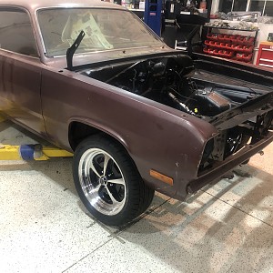 1972 Plymouth Duster Restoration in Progress