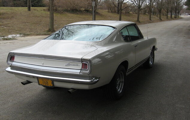 My 1968 Plymouth Barracuda Fastback