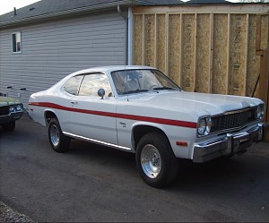 1975  plymouth  duster custom