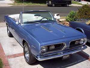 '67 Barracuda Convertible One fish, two fish, red fish....blue fish