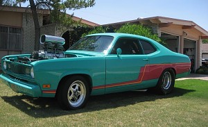 Tury Rios' 1970 Plymouth Duster 528" Blown Hemi Hemi Duster