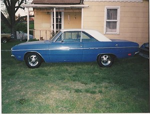 69" dart custom,225/6cly. 904 trans.,a/c partial resto, then sold it to A best friend.He loves