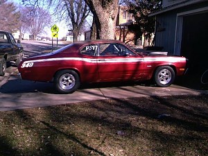 1973 340 duster with bigblock