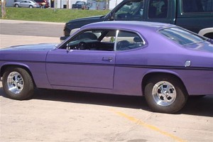 1970 Duster Son's project car (died of Cancer 1999) Cars caretaker (DAD) finishing up what he wanted