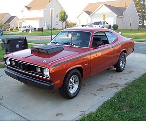 1970 duster 2005 gomango orange paint code PVE