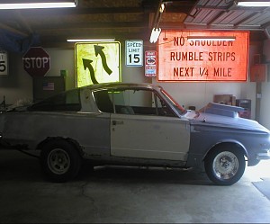 1965 BARRACUDA IN PROGRESS