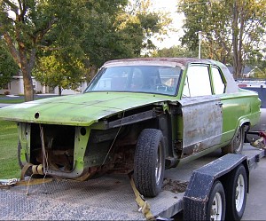 1965 Dodge Dart drag car project