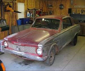 64 Valiant Signet 200 Starting the resto