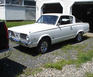 1966 plymouth barracuda after 4 years!