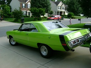 1972 plymouth scamp  bought as is