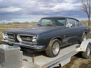 1968 Barracuda Project car