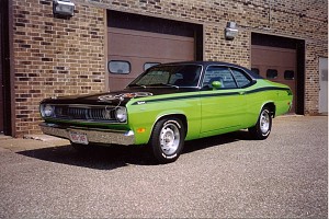 1971 plymouth duster pilot car