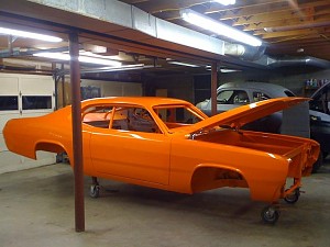 1970 plymouth orange duster       unrulyproduster