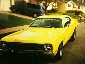 1973 Plymouth Duster Yellow 440