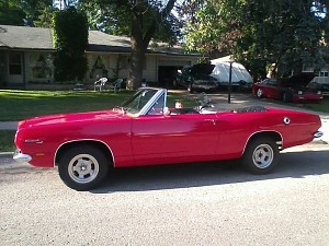 1969 Plymouth Barracuda Convertable