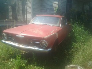 1965 Barracuda another project, but full of boxes of new, and used parts for restoration ! Original.